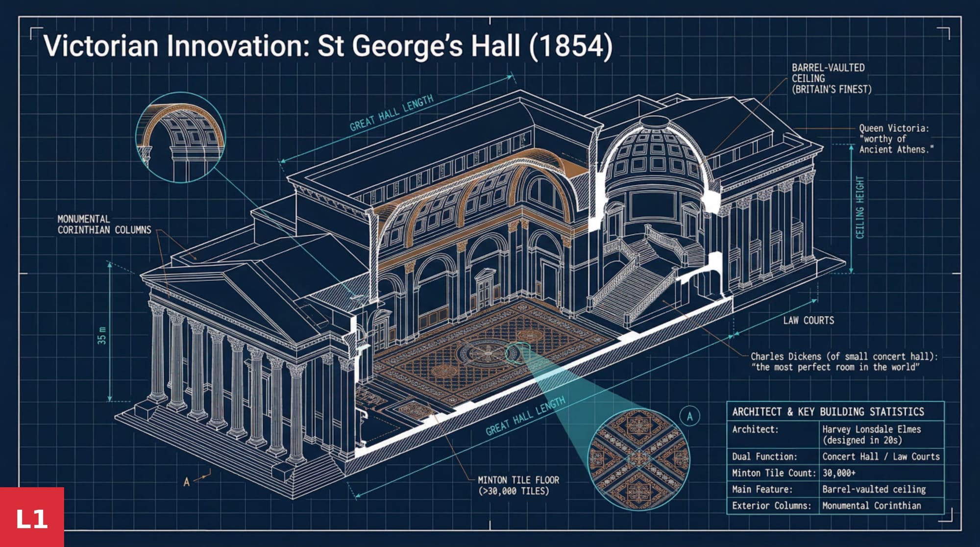 Victorian Innovation: St George's Hall