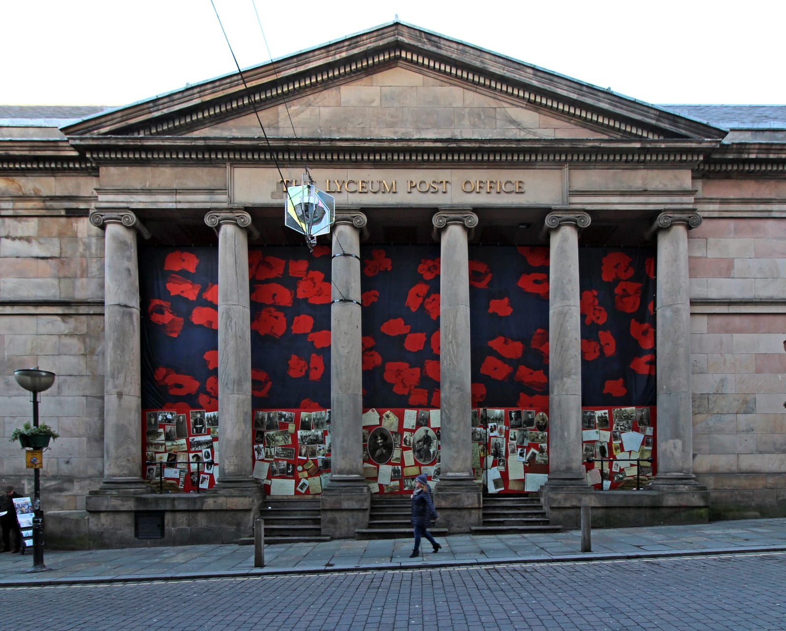 The neoclassical Lyceum building at the bottom of Bold Street
