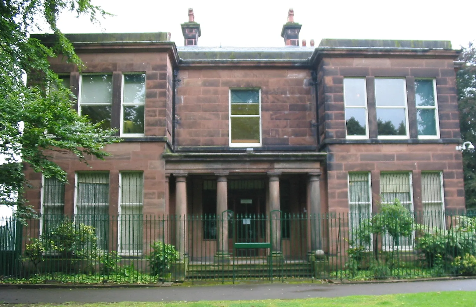 Sudley House, a red-brick house in Mossley Hill, Liverpool