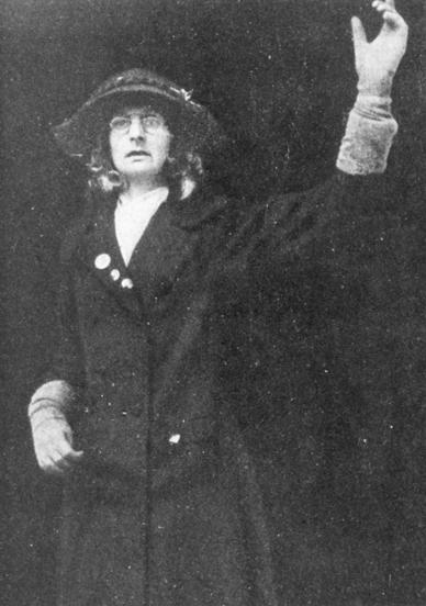 Lady Constance Lytton dressed as her alias Jane Warton for the 1910 suffragette protest in Liverpool