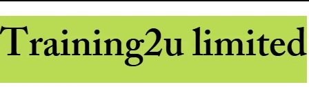 Training 2 U logo